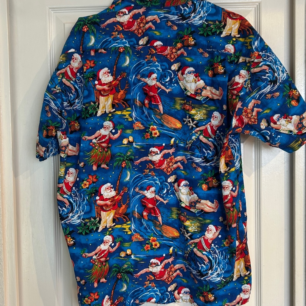 Max Boxxer Cotton Santa Hawaiian Shirt - Picture 4 of 7